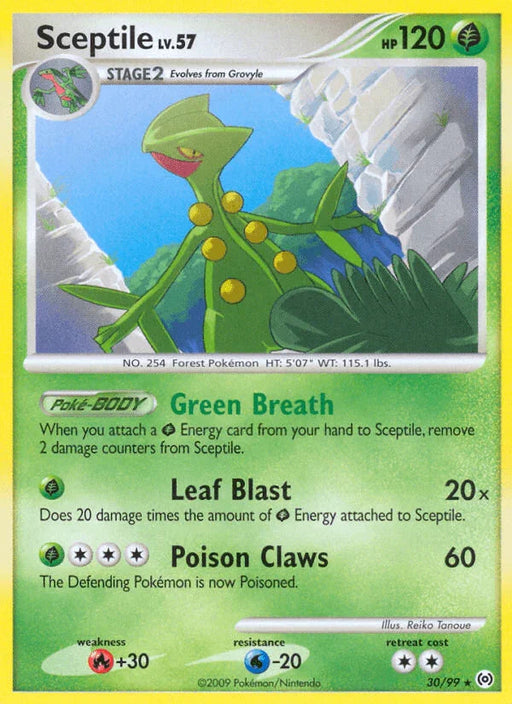 Sceptile (30/99) [Platinum: Arceus] - for just $1.50! 