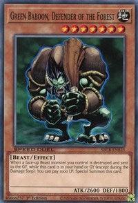 Green Baboon, Defender of the Forest [SBCB-EN053] Common - for just $0.10! 