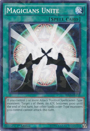 Magicians Unite [BP03-EN152] Shatterfoil Rare - for just $0.25! 