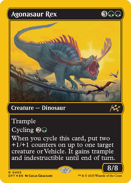 Agonasaur Rex (DFT-465) - Aetherdrift Foil - for just $1.22! 