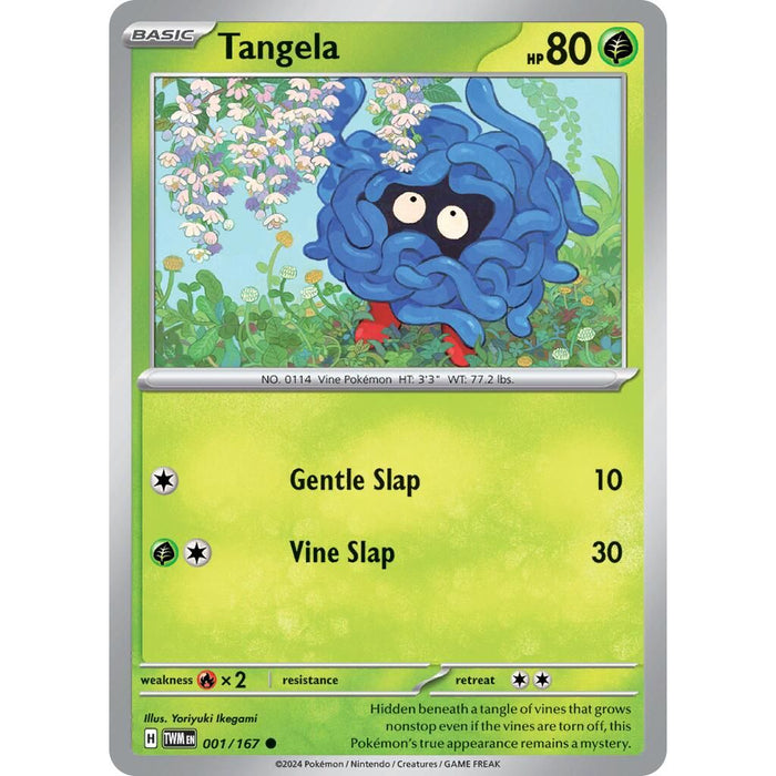 Tangela (001/167) [Scarlet & Violet: Twilight Masquerade] - Just $0.04! Shop now at Retro Gaming of Denver