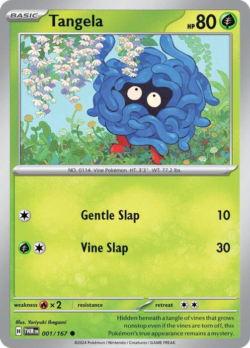 Tangela (001/167) [Scarlet & Violet: Twilight Masquerade] - for just $0.10! 