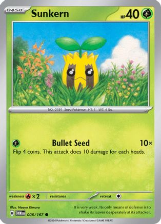 Sunkern 006/167 - SV06 Twilight Masquerade - for just $0.05! 