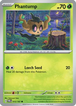 Phantump 012/167 - SV06 Twilight Masquerade - for just $0.05! 