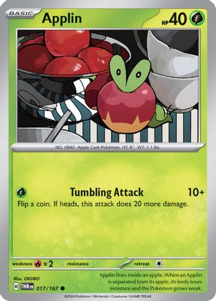 Applin 017/167 - SV06 Twilight Masquerade - for just $0.06! 