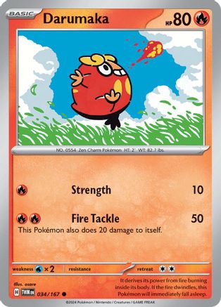 Darumaka 034/167 - SV06 Twilight Masquerade - for just $0.04! 