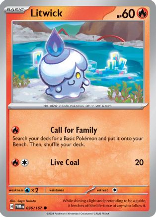 Litwick 036/167 - SV06 Twilight Masquerade - for just $0.05! 