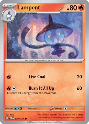 Lampent 037/167 - SV06 Twilight Masquerade - for just $0.05! 
