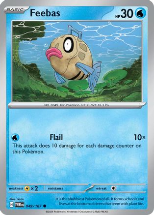 Feebas 049/167 - SV06 Twilight Masquerade - for just $0.05! 