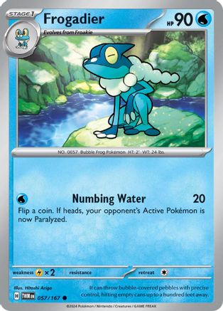 Frogadier 057/167 - SV06 Twilight Masquerade - for just $0.08! 