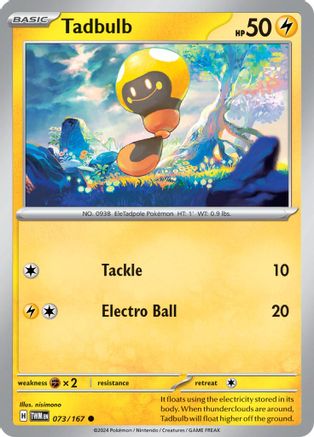 Tadbulb 073/167 - SV06 Twilight Masquerade - for just $0.04! 