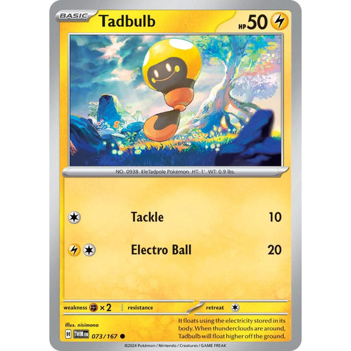 Tadbulb (073/167) [Scarlet & Violet: Twilight Masquerade] - Just $0.04! Shop now at Retro Gaming of Denver