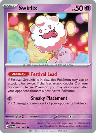 Swirlix 089/167 - SV06 Twilight Masquerade - for just $0.05! 