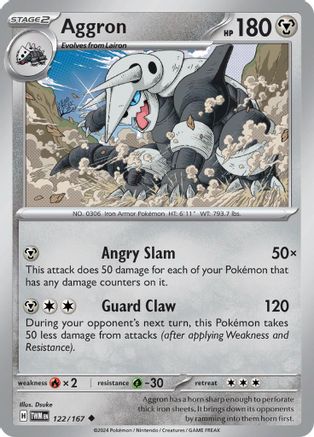 Aggron 122/167 - SV06 Twilight Masquerade - for just $0.07! 