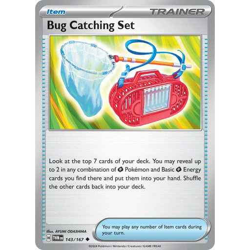 Bug Catching Set (143/167) [Scarlet & Violet: Twilight Masquerade] - Just $0.05! Shop now at Retro Gaming of Denver