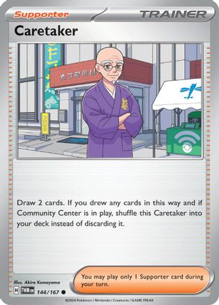 Caretaker 144/167 - SV06 Twilight Masquerade - for just $0.05! 