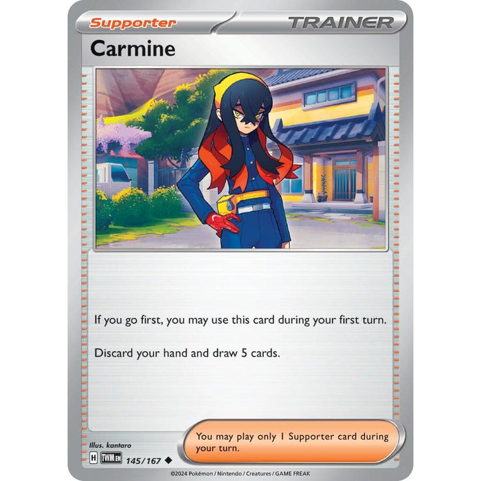 Carmine (145/167) [Scarlet & Violet: Twilight Masquerade] - Just $0.05! Shop now at Retro Gaming of Denver