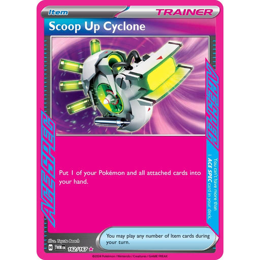 Scoop Up Cyclone (162/167) [Scarlet & Violet: Twilight Masquerade] - Just $0.70! Shop now at Retro Gaming of Denver