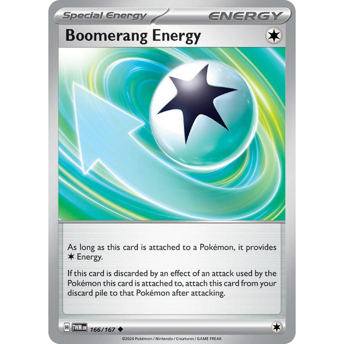 Boomerang Energy (166/167) [Scarlet & Violet: Twilight Masquerade] - Just $0.05! Shop now at Retro Gaming of Denver