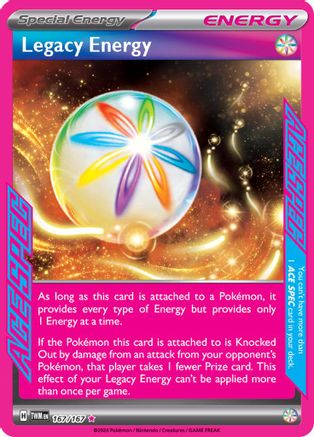 Legacy Energy 167/167 - SV06 Twilight Masquerade Holofoil - for just $1.94! 