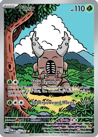 Pinsir 168/167 - SV06 Twilight Masquerade Holofoil - for just $7.44! 