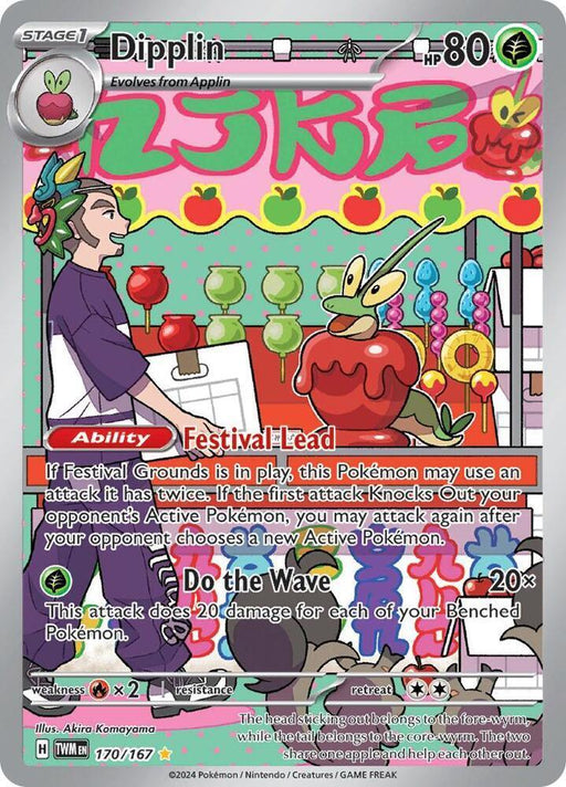 Dipplin (170/167) [Scarlet & Violet: Twilight Masquerade] - for just $5.45! 
