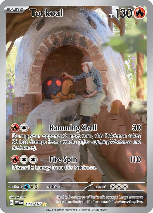 Torkoal (172/167) [Scarlet & Violet: Twilight Masquerade] - for just $2.70! 
