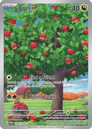 Applin 185/167 - SV06 Twilight Masquerade Holofoil - for just $5.04! 