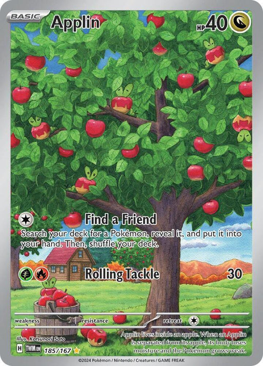 Applin (185/167) [Scarlet & Violet: Twilight Masquerade] - for just $4.75! 