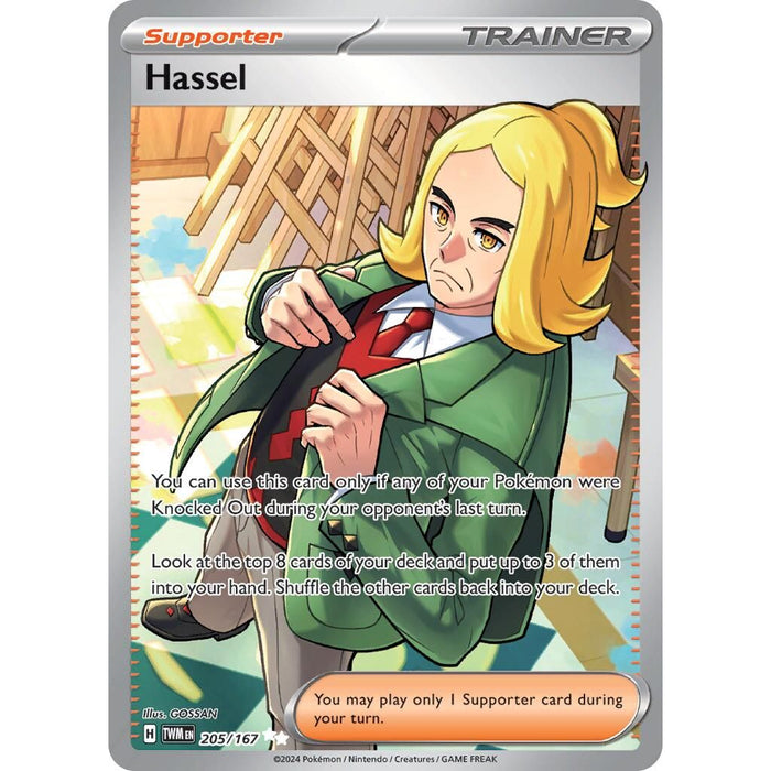 Hassel (205/167) [Scarlet & Violet: Twilight Masquerade] - Just $0.85! Shop now at Retro Gaming of Denver