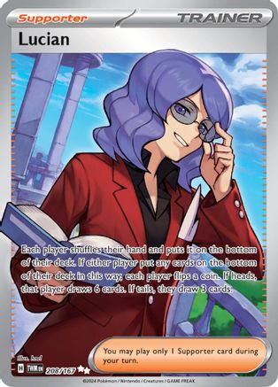 Lucian 208/167 - SV06 Twilight Masquerade Holofoil - for just $0.75! 