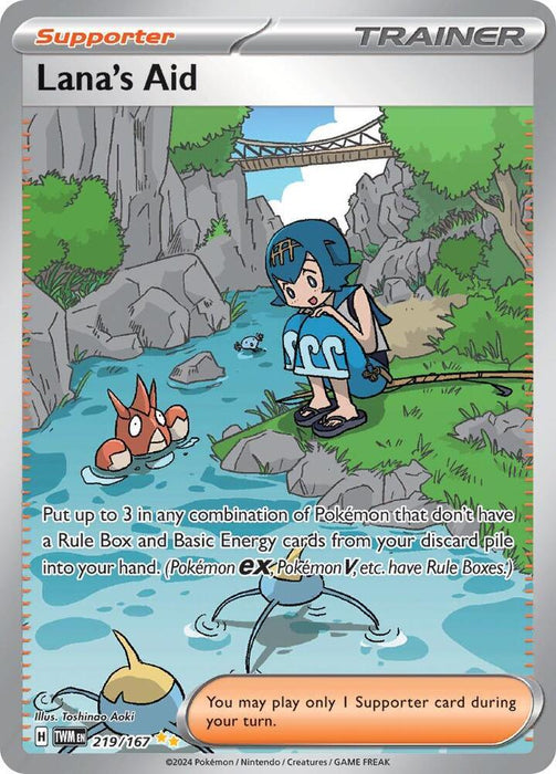 Lana's Aid (219/167) [Scarlet & Violet: Twilight Masquerade] - for just $9.90! 