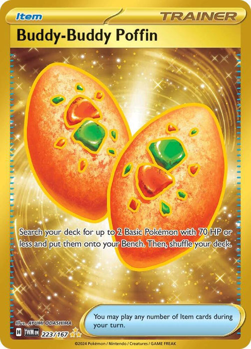 Buddy-Buddy Poffin (223/167) [Scarlet & Violet: Twilight Masquerade] - for just $4.05! 
