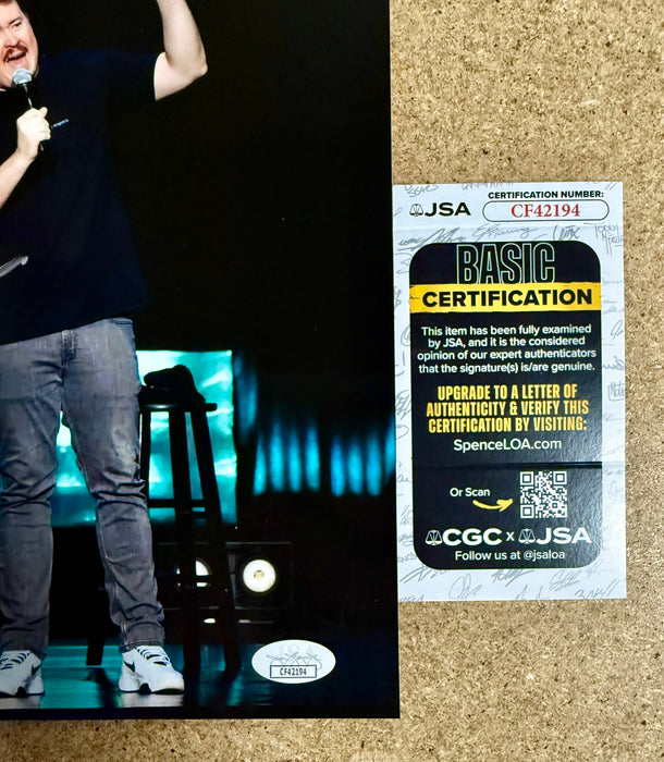Comedian Shane Gillis Stand Up Signed 8X10 Photo With JSA COA - for just $150! 