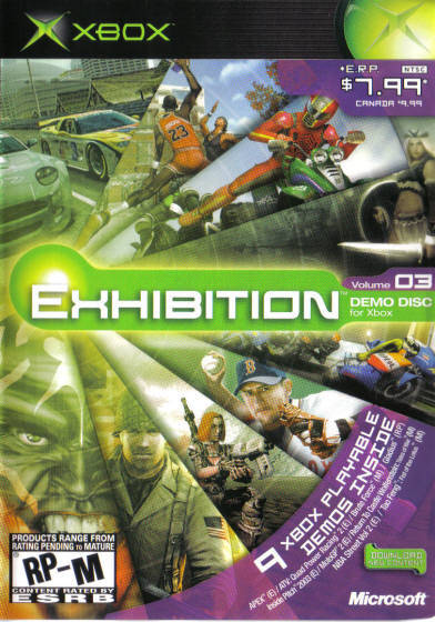 Xbox Exhibition Demo Disc Vol. 3 (Xbox) - for just $0! 