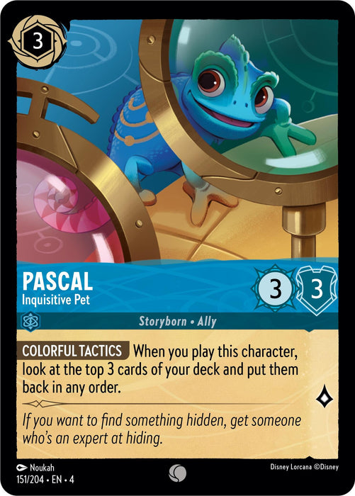 Pascal - Inquisitive Pet (151/204) [Ursula's Return] - Just $0.10! Shop now at Retro Gaming of Denver