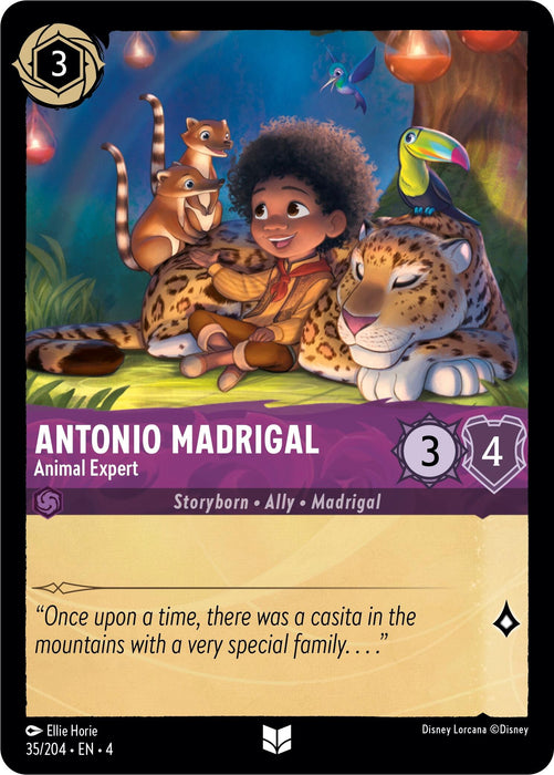 Antonio Madrigal - Animal Expert (35/204) [Ursula's Return] - Just $0.04! Shop now at Retro Gaming of Denver