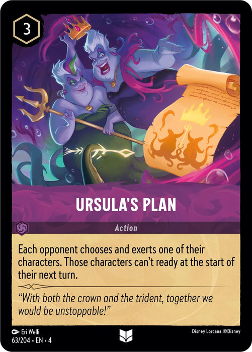 Ursula's Plan (63/204) [Ursula's Return] - Just $0.10! Shop now at Retro Gaming of Denver