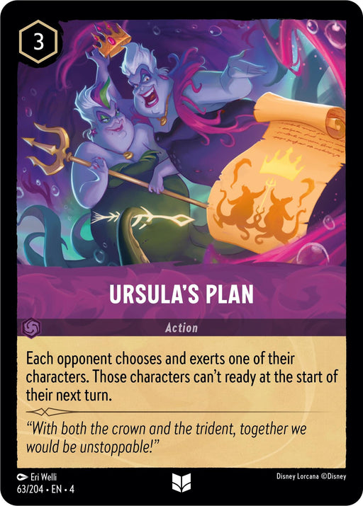 Ursula's Plan (63/204) [Ursula's Return] - Just $0.10! Shop now at Retro Gaming of Denver