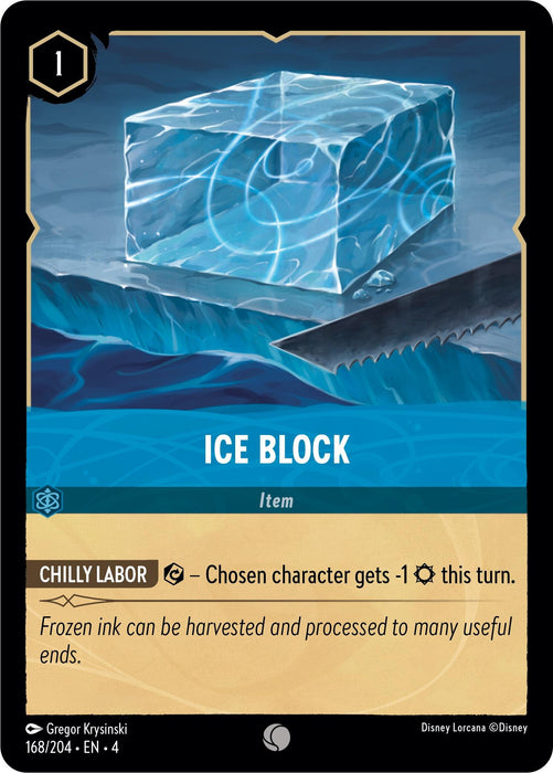 Ice Block (168/204) [Ursula's Return] - Just $0.05! Shop now at Retro Gaming of Denver