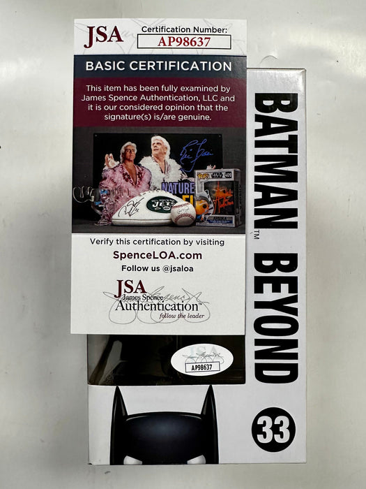 Will Friedle Signed DC Heroes Batman Beyond Vaulted Funko Pop! #33 With JSA COA - for just $200! 