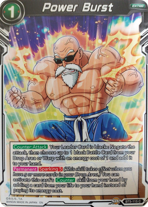 Power Burst (Reprint) (BT5-115) [Critical Blow] - for just $0.15! 