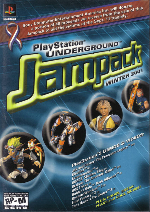 Playstation Underground JamPack: Winter 2001 (Playstation) - for just $0! 