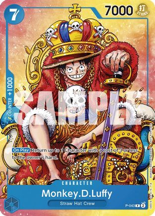 Monkey.D.Luffy (Convention Promo 2024) (P-043) - One Piece Promotion Cards - for just $25.93! 