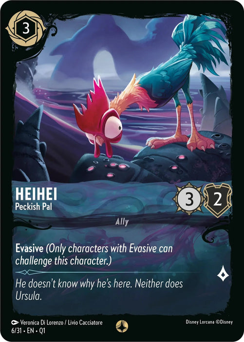 HeiHei - Peckish Pal (6/31) [Illumineer's Quest: Deep Trouble] - for just $0.20! 