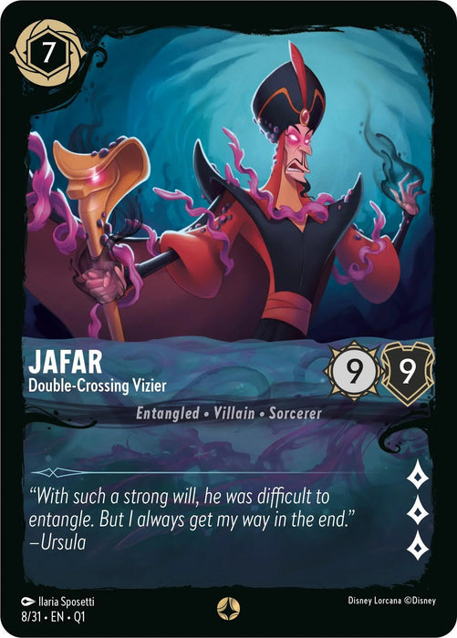 Jafar - Double-Crossing Vizier (8/31) [Illumineer's Quest: Deep Trouble] - for just $0.15! 