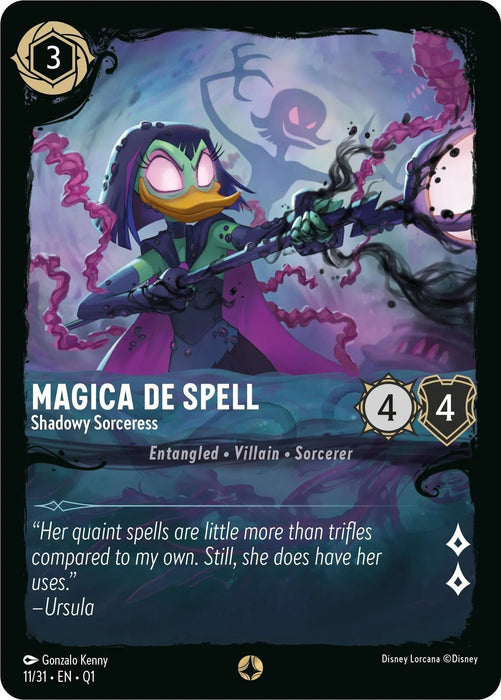 Magica De Spell - Shadowy Sorceress (11/31) [Illumineer's Quest: Deep Trouble] - for just $0.10! 