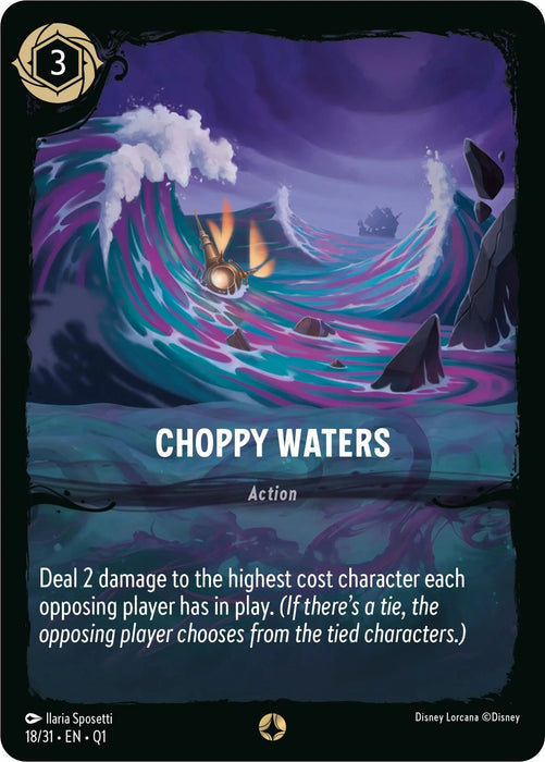 Choppy Waters (18/31) [Illumineer's Quest: Deep Trouble] - for just $0.10! 