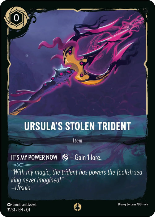 Ursula's Stolen Trident (31/31) [Illumineer's Quest: Deep Trouble] - for just $0.10! 