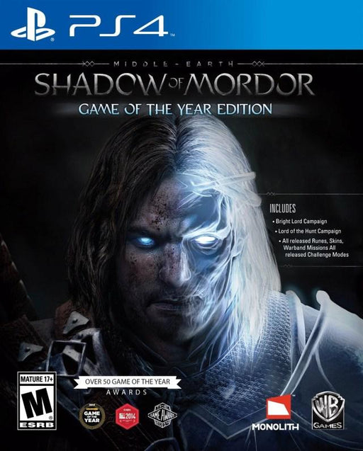 Middle Earth: Shadow of Mordor Game of The Year Edition (Playstation 4) - for just $0! 